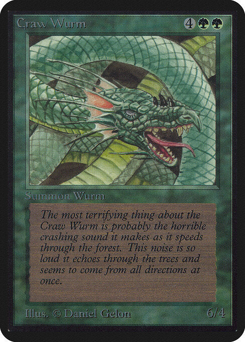 Craw Wurm - Limited Edition Alpha - 190