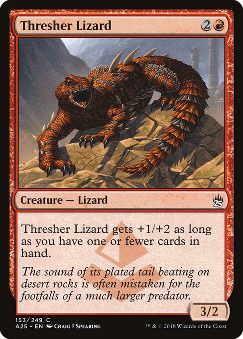 Thresher Lizard - Masters 25 - 153