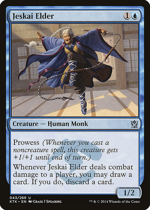 Jeskai Elder - Khans of Tarkir - 43