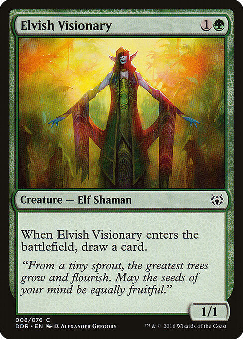 Elvish Visionary - Duel Decks: Nissa vs. Ob Nixilis - 8