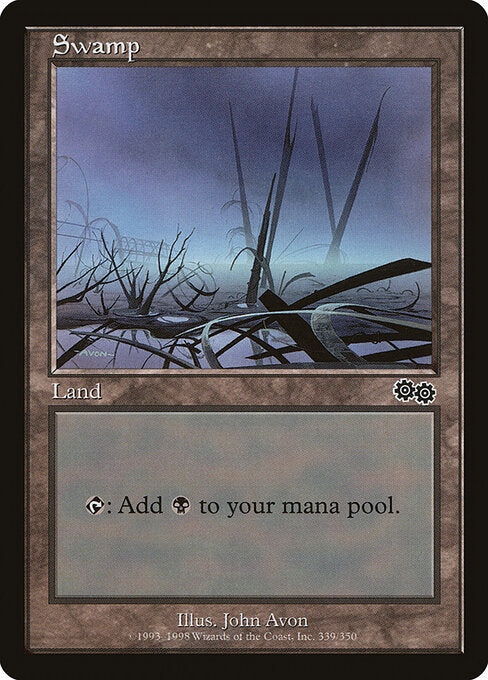 Swamp - Urza's Saga - 339