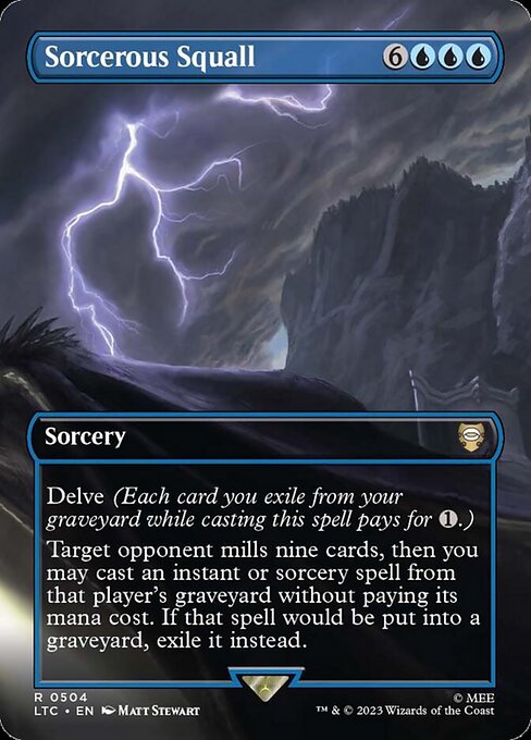 Sorcerous Squall - Tales of Middle-earth Commander - 504