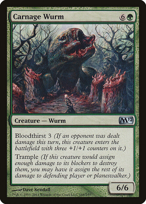 Carnage Wurm - Magic 2012 - 168
