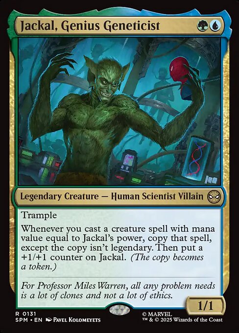 Jackal, Genius Geneticist - Marvel's Spider-Man - 131
