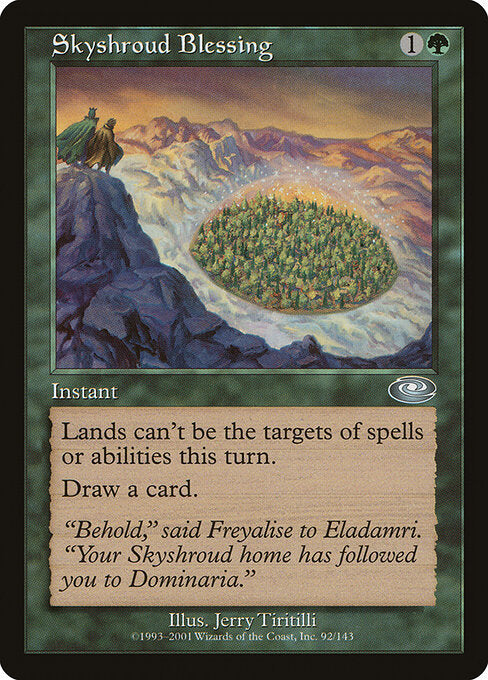 Skyshroud Blessing - Planeshift - 92