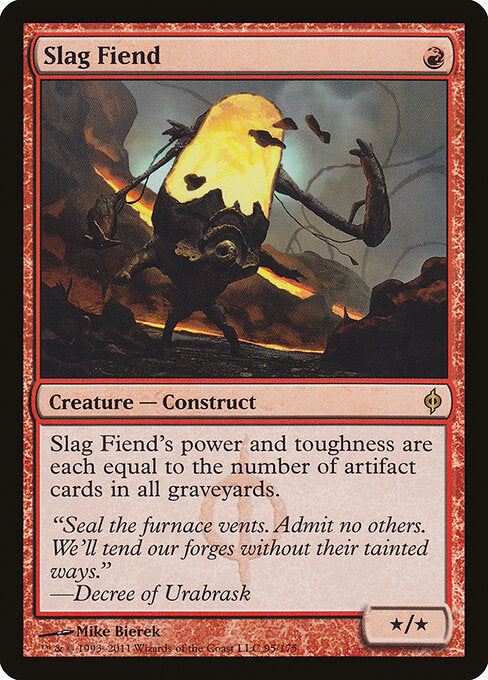 Slag Fiend - New Phyrexia - 95