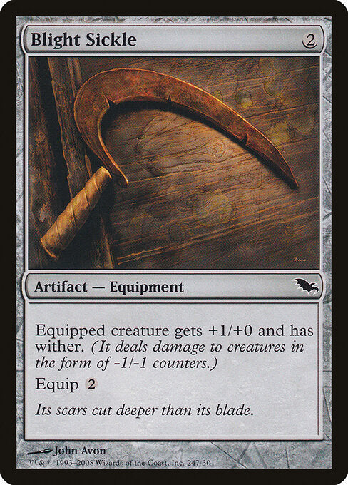 Blight Sickle - Shadowmoor - 247