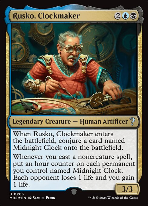 Rusko, Clockmaker - Mystery Booster 2 - 263