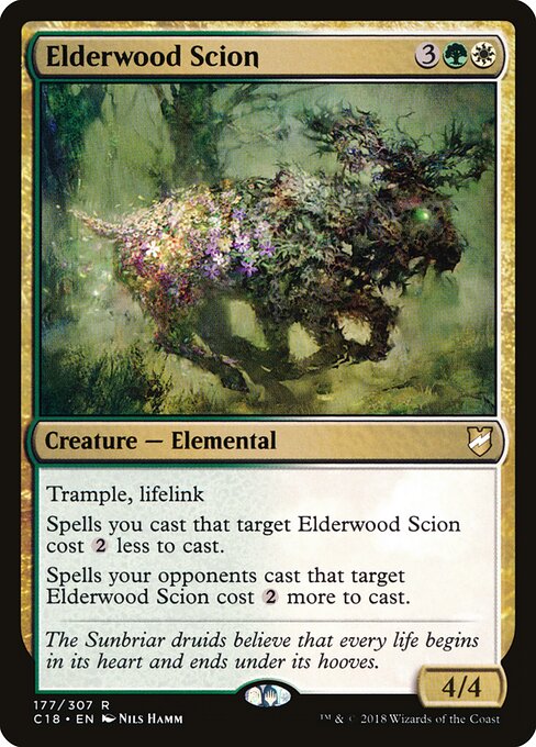 Elderwood Scion - Commander 2018 - 177