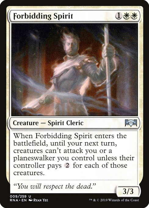 Forbidding Spirit - Ravnica Allegiance - 9