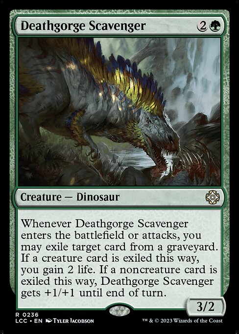 Deathgorge Scavenger - The Lost Caverns of Ixalan Commander - 236