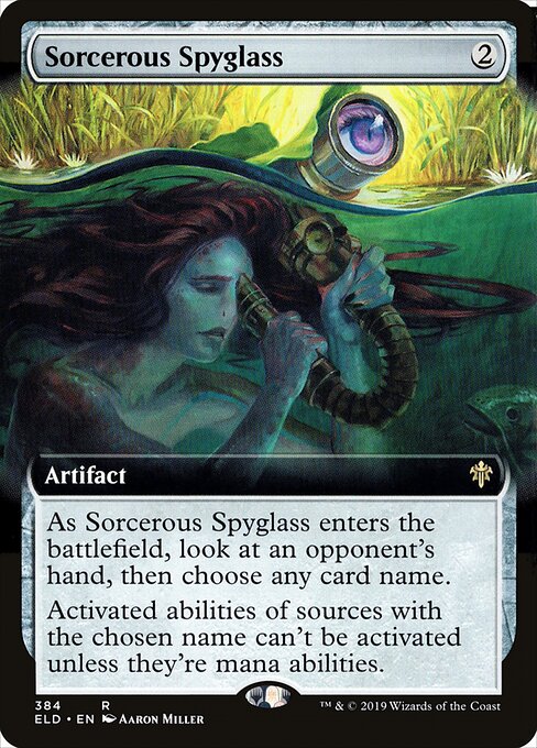 Sorcerous Spyglass - Throne of Eldraine - 384