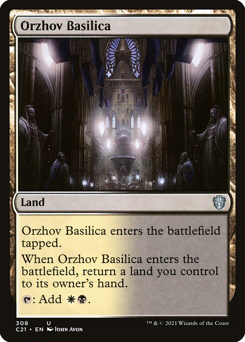 Orzhov Basilica - Commander 2021 - 308