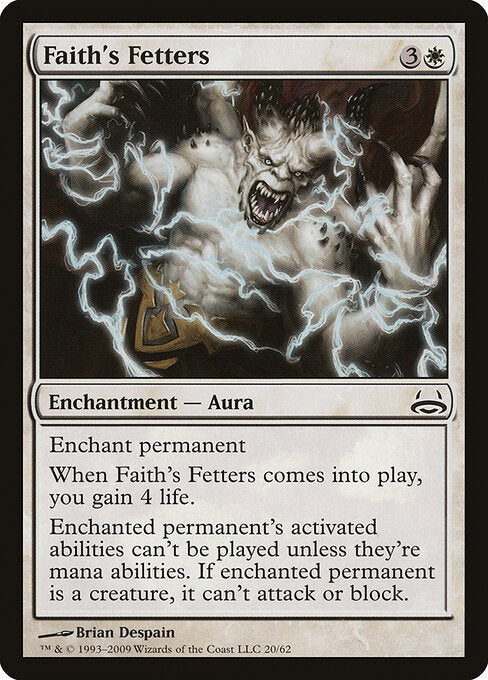 Faith's Fetters - Duel Decks: Divine vs. Demonic - 20