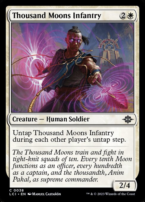Thousand Moons Infantry - The Lost Caverns of Ixalan - 38