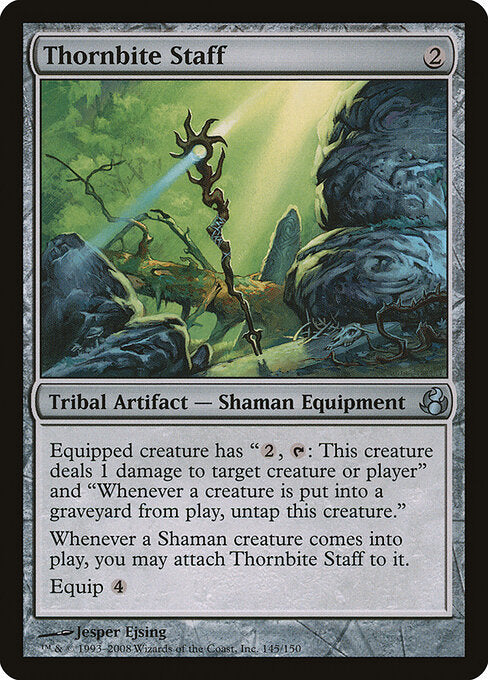 Thornbite Staff - Morningtide - 145