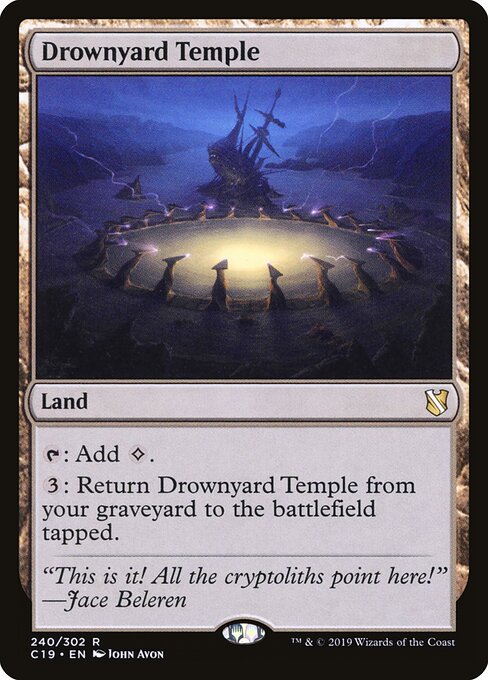 Drownyard Temple - Commander 2019 - 240