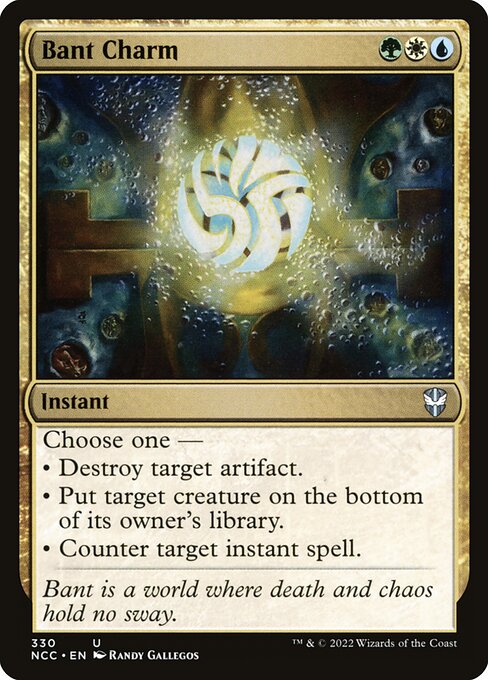 Bant Charm - New Capenna Commander - 330