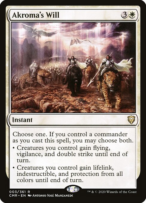 Akroma's Will - Commander Legends - 3
