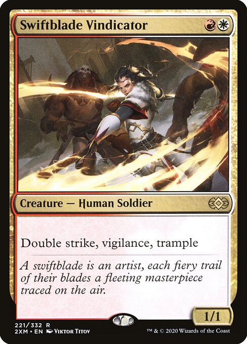 Swiftblade Vindicator - Double Masters - 221