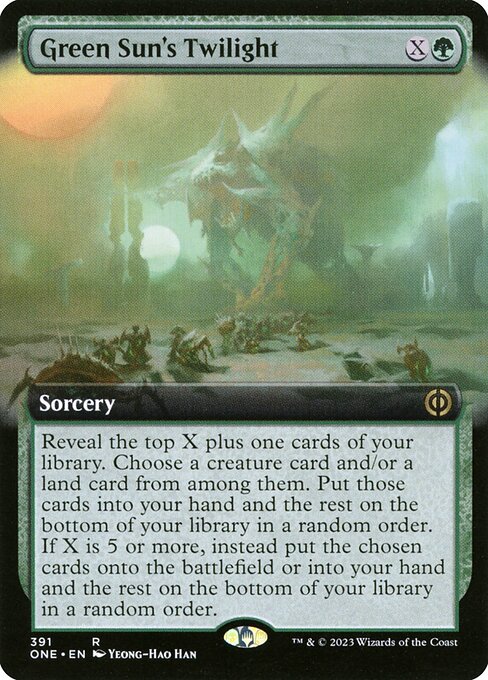 Green Sun's Twilight - Phyrexia: All Will Be One - 391