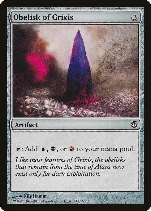 Obelisk of Grixis - Duel Decks: Ajani vs. Nicol Bolas - 60
