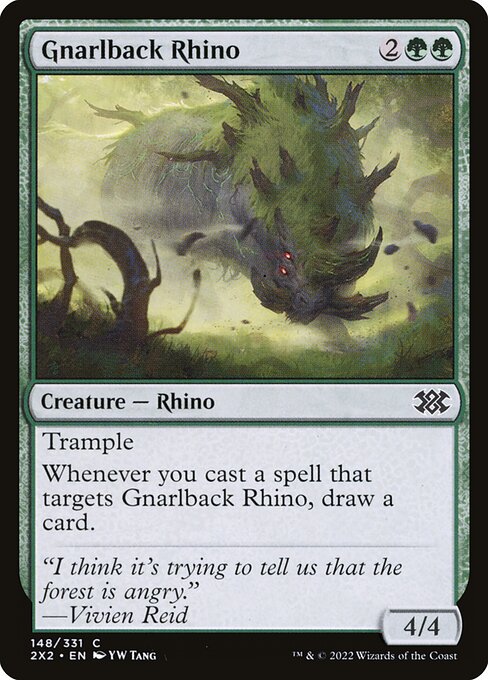Gnarlback Rhino - Double Masters 2022 - 148