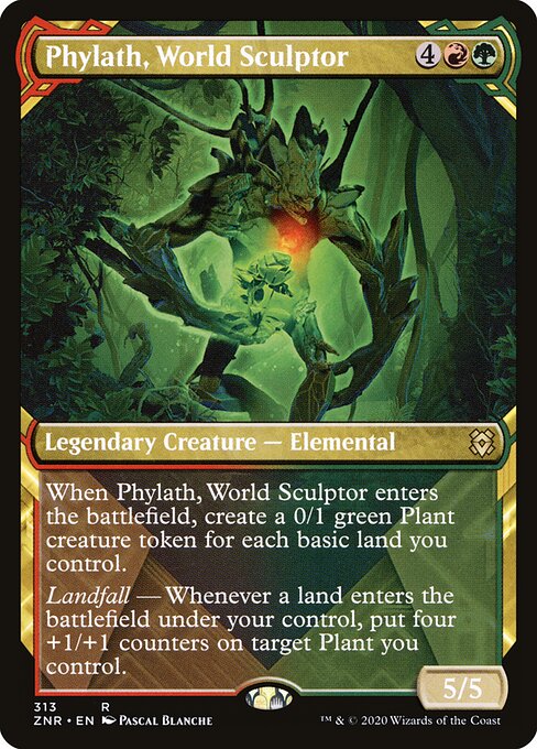 Phylath, World Sculptor - Zendikar Rising - 313
