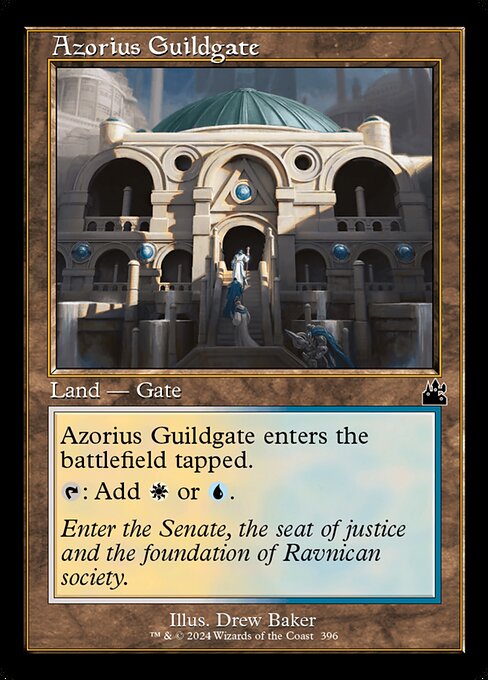 Azorius Guildgate - Ravnica Remastered - 396