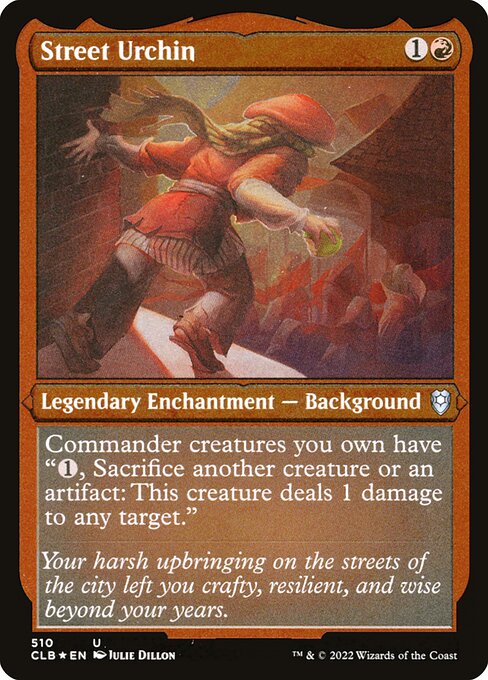 Street Urchin - Commander Legends: Battle for Baldur's Gate - 510