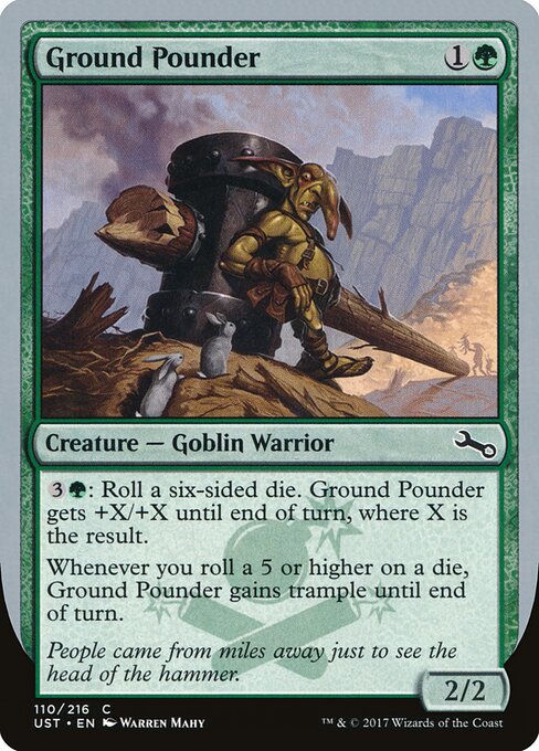 Ground Pounder - Unstable - 110