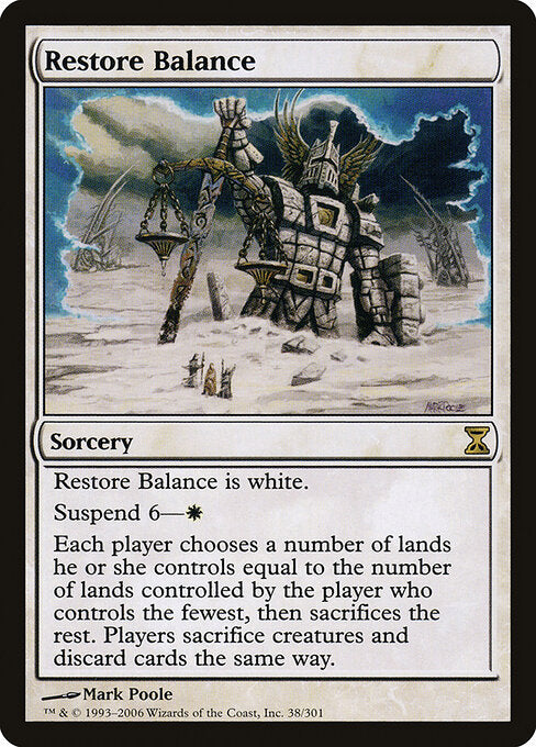 Restore Balance - Time Spiral - 38