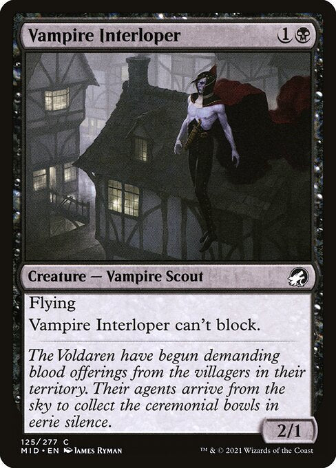 Vampire Interloper - Innistrad: Midnight Hunt - 125