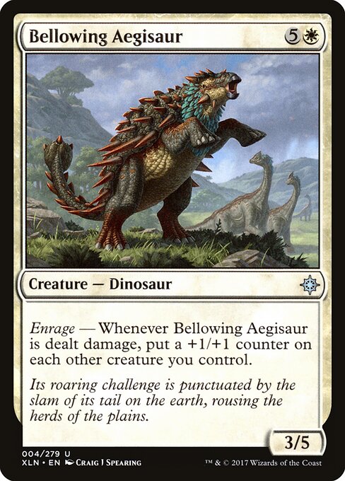 Bellowing Aegisaur - Ixalan - 4