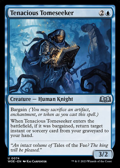Tenacious Tomeseeker - Wilds of Eldraine - 74