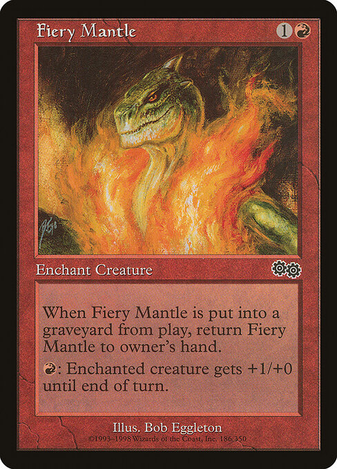Fiery Mantle - Urza's Saga - 186