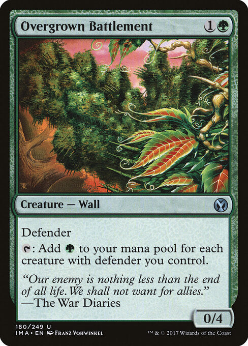 Overgrown Battlement - Iconic Masters - 180