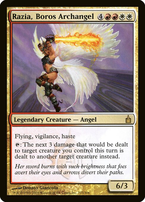 Razia, Boros Archangel - Ravnica: City of Guilds - 223