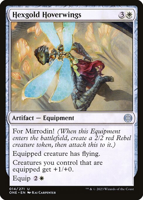 Hexgold Hoverwings - Phyrexia: All Will Be One - 14