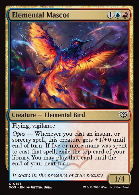 Elemental Mascot - Secrets of Strixhaven - 185
