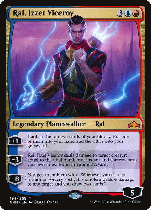 Ral, Izzet Viceroy - Guilds of Ravnica - 195