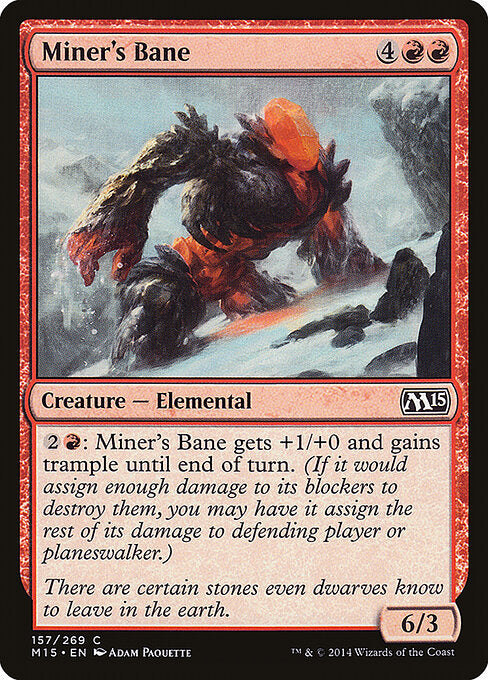 Miner's Bane - Magic 2015 - 157