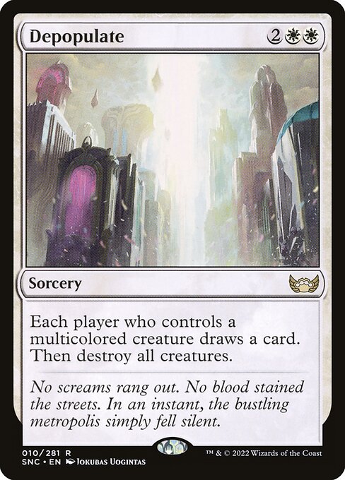 Depopulate - Streets of New Capenna - 10