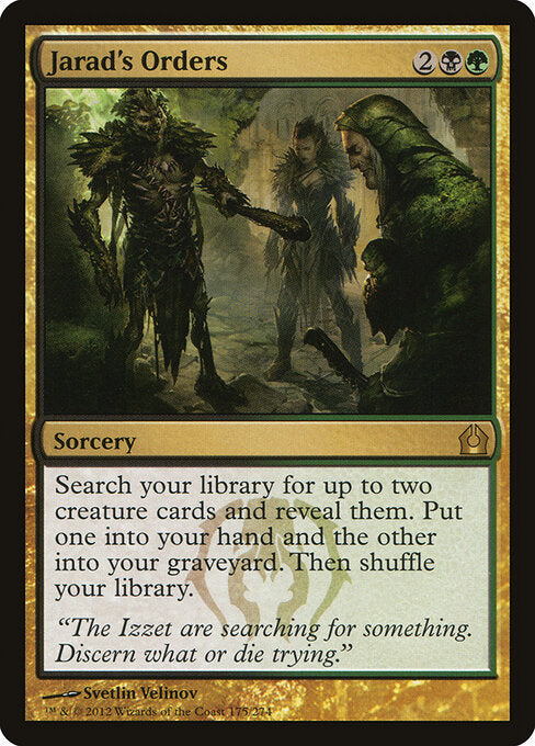 Jarad's Orders - Return to Ravnica - 175