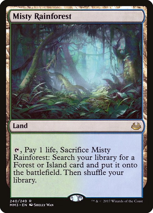 Misty Rainforest - Modern Masters 2017 - 240