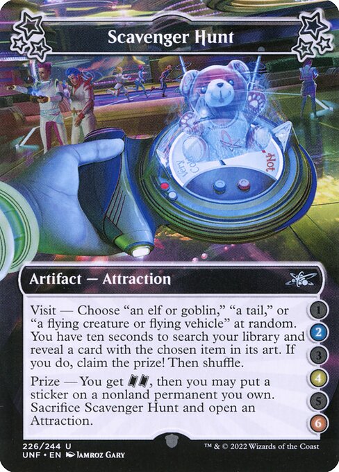 Scavenger Hunt - Unfinity - 226b
