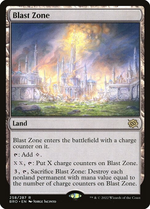 Blast Zone - The Brothers' War - 258