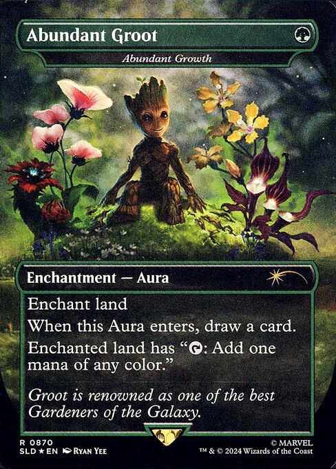 Abundant Growth - Secret Lair Drop - 870
