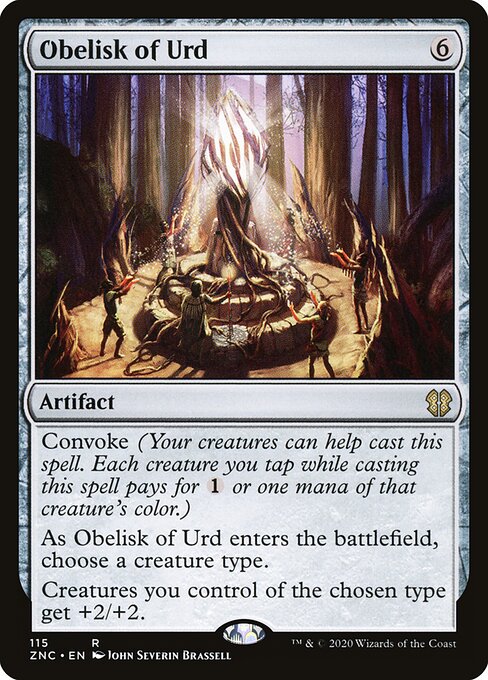 Obelisk of Urd - Zendikar Rising Commander - 115