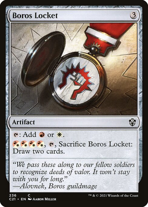Boros Locket - Commander 2021 - 236